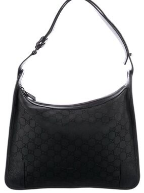Gucci GG Nylon Hobo Jackie O